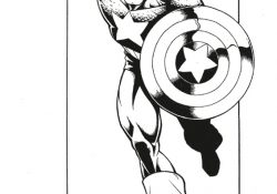 Captain America Coloriage Nouveau 128 Dessins De Coloriage Captain America à Imprimer