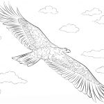 Coloriage Aigle Nouveau Golden Eagle In Flight Coloring Page