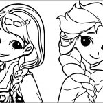 Coloriage Anna Frais Anna Frozen Drawing At Getdrawings