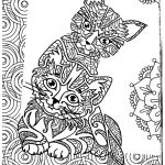 Coloriage Chat Mandala Élégant Uocgtovvkik 1571×2160