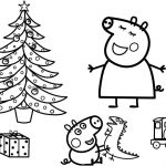Coloriage De Peppa Pig Frais Coloriage La Famille Peppa Pig 25 Decembre Noel Dessin