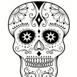 Coloriage De Tete De Mort Luxe Coloriage Tête De Mort Mexicaine 20 Dessins à Imprimer