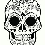 Coloriage De Tete De Mort Nice Coloriage Tête De Mort Mexicaine 20 Dessins à Imprimer