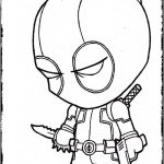 Coloriage Deadpool Luxe Deadpool Coloring Pages