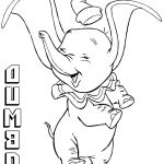 Coloriage Dumbo Élégant Dumbo Coloring Pages