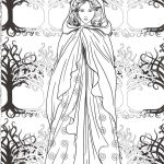 Coloriage Femme Nice Pin On Crazy For Coloring