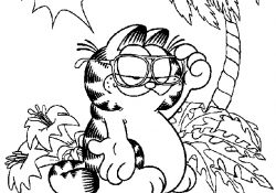 Coloriage Garfield Génial 42 Dessins De Coloriage Garfield à Imprimer