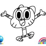 Coloriage Gumball Nice Mike Lu And Og Coloring Pages Sketch Coloring Page