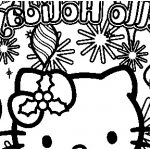 Coloriage Hello Kitty Noel Génial Coloriages A Imprimer Coloriage Noel Hello Kitty