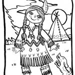 Coloriage Indien Nice Indians Free To Color For Children Indians Kids Coloring