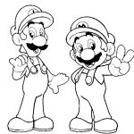 Coloriage Luigi Meilleur De Super Mario Coloring Pages Free Printable Coloring Pages