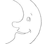 Coloriage Lune Luxe Coloriage Lune