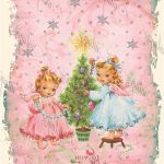 Coloriage Magique Noel Cp Meilleur De Pink Vintage Christmas The Best Site