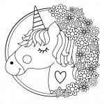 Coloriage Mandala Licorne Meilleur De Unicorns Free To Color For Kids Unicorns Kids Coloring Pages