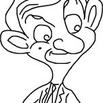 Coloriage Mr Bean Élégant Coloriage Mr Bean Dessin Animé à Imprimer Sur Coloriages Fo