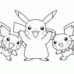 Coloriage Pikachu Kawaii Élégant Coloriage Pikachu Kawaii Dessin Gratuit à Imprimer