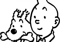 Coloriage Tintin Génial 44 Dessins De Coloriage Tintin à Imprimer