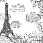 Coloriage Tour Eiffel Meilleur De Coloriage A Imprimer La Tour Eiffel De Paris In 2020