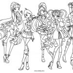 Coloriage Winx Club Luxe Free Printable Winx Coloring Pages For Kids