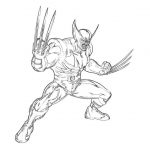 Coloriage Wolverine Frais 2 Wolverine Coloring Page