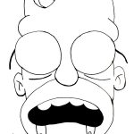 Coloriage Zombie Inspiration Zombie Homer Outline By Butterflyblink On Deviantart