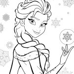 Elsa Coloriage Meilleur De Coloriage De Disney Gratuit Elsa Frozen Artherapie