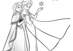 Elsa Coloriage Nice Elsa Anna Family Love Frozen Coloring Pages Printable