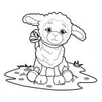 Mouton Coloriage Nice Coloriage Mouton 16 Coloriage Moutons Coloriages Animaux