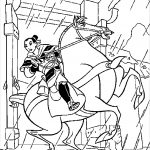 Mulan Coloriage Nouveau Mulan Coloring Pages To And Print For Free