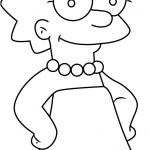 Simpson Coloriage Frais Maggie Simpson Sister Lisa Simpson Coloring Page Free