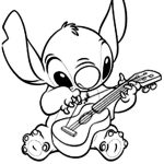 Stitch Coloriage Génial Baby Stitch Pages Coloring Pages