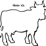 Vache Coloriage Unique La Ferme Silhouettes Et Ombres Chinoies