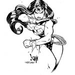 Wonder Woman Coloriage Élégant Coloriage Wonder Woman Inks By Waldenwong Dessin