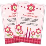 Carte Anniversaire Fille Gratuite À Imprimer Nice Carte Anniversaire Fille Faire Part Invitation