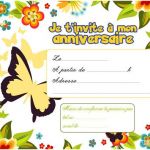 Carte Invitation Gratuite À Imprimer Nice Invitation Anniversaire Assortiment De Fleurs