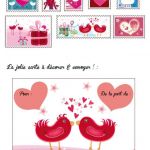 Carte St Valentin A Imprimer Frais Carte Saint Valentin By Natacha Birds