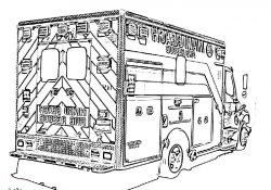 Coloriage Ambulance Luxe Ambulancia Para Colorir Desenho Ambulancia Para Colorir