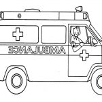 Coloriage Ambulance Nouveau Coloriages Ambulance Transport – Page 2 – Album De