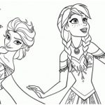 Coloriage Anna Et Elsa Meilleur De Coloriage Anna Et Elsa Les Princesses Du Film De Disney