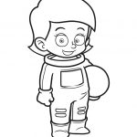 Coloriage Astronaute Nice Dessin à Colorier Astronaute En Ligne