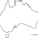 Coloriage Australie Génial Coloriages Fond De Carte De L Australie Fr Hellokids