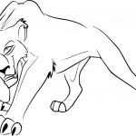 Coloriage De Lion Élégant Coloriage Roi Lion Simba Ak57