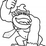 Coloriage Donkey Kong Élégant Donkey Kong Country Returns Coloring Page