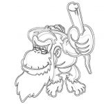 Coloriage Donkey Kong Unique Donkey Kong Coloring Pages Printable Coloring Home