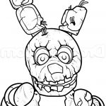 Coloriage Freddy Nice How To Draw Springtrap From Five Nights At Freddys 3 Step