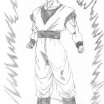 Coloriage Goku Élégant Dessin De Manga Goku