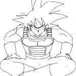 Coloriage Goku Élégant Dessin De Manga Goku