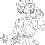 Coloriage Goku Nice Dessin De Goku Ssj4