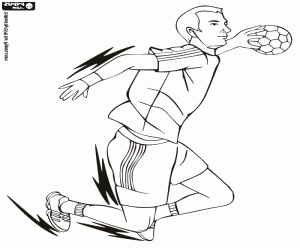 Coloriage Handball Génial Ausmalbilder Olympischen Sport Verschiedenes Malvorlagen 2