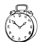 Coloriage Horloge Luxe Free Printable Clock Coloring Pages For Kids